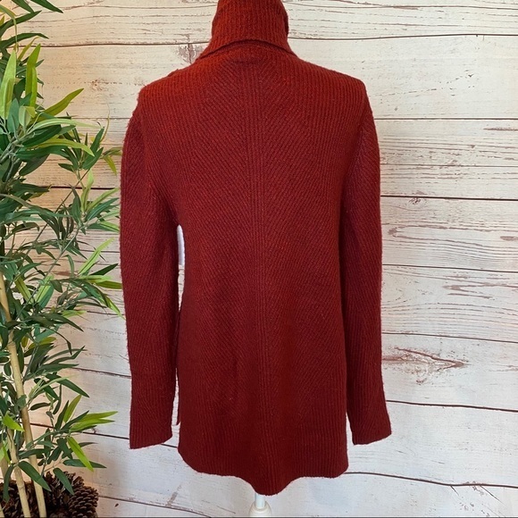 Sweet Romeo Abstract Rib Turtleneck Knit Tunic NWT - Picture 7 of 10